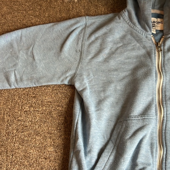 Billabong zips up sweater kids size 7 - Picture 5 of 6
